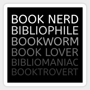 Bookworm - Book lover - Bibliophile Magnet